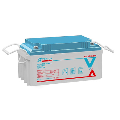 Аккумуляторная батарея Vektor Energy GEL 12-65