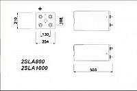 Аккумуляторная батарея Fiamm 2 SLA 1000