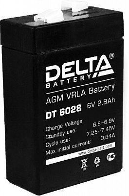 Аккумуляторная батарея Delta DT 6028