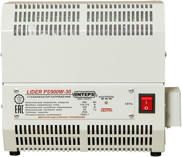 Стабилизатор напряжения Lider PS1200W-30-K