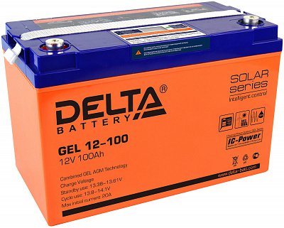Аккумуляторная батарея Delta GEL 12-100