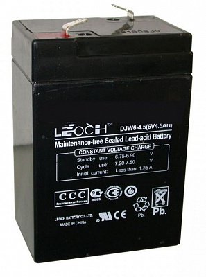Аккумуляторная батарея Leoch DJW6-4.5