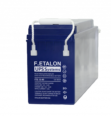 Аккумуляторные батареи ETALON FTE 12-80
