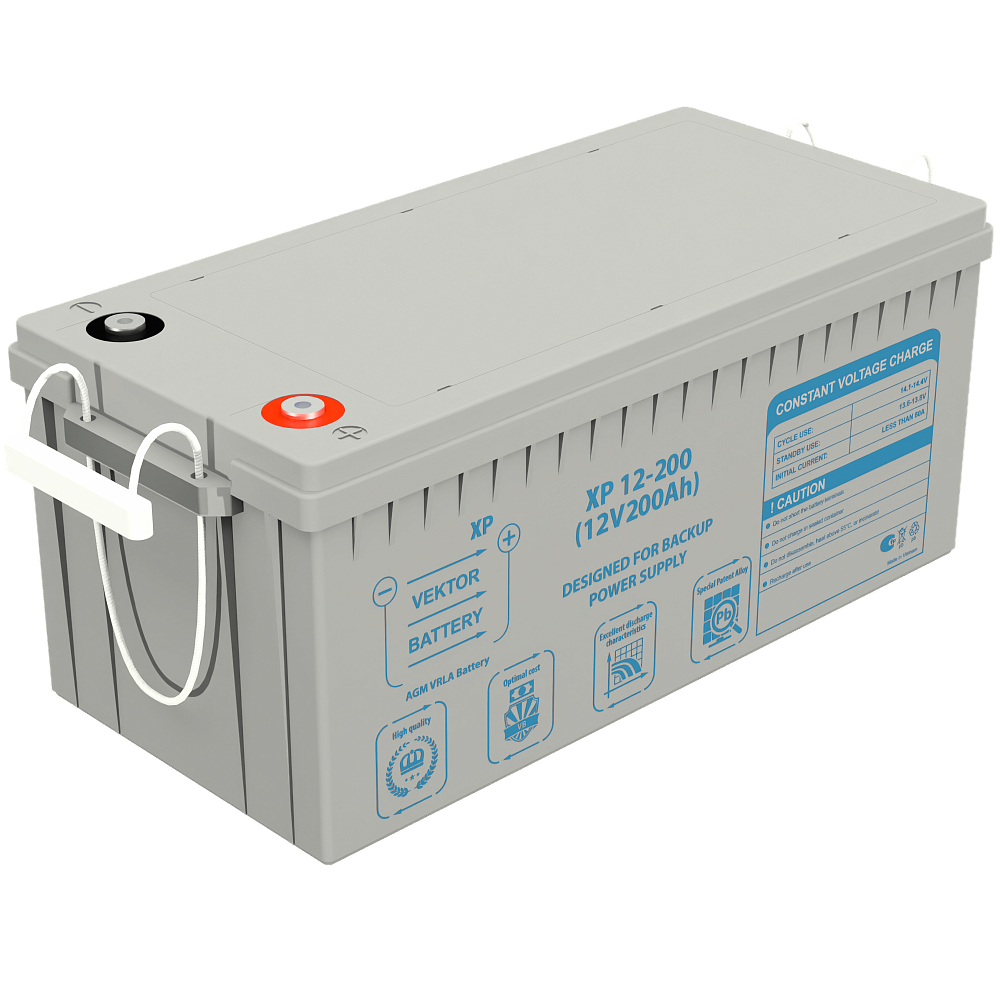 Аккумуляторная батарея Vektor Energy XP 12-200