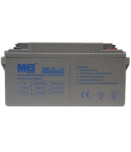 Аккумуляторная батарея MNB MM75-12Н