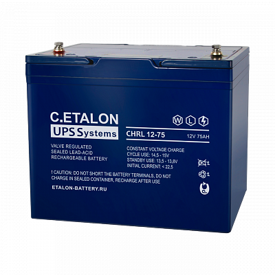 Аккумуляторные батареи ETALON CHRL 12-75