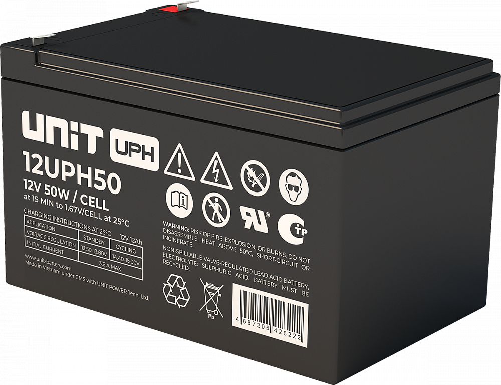 Аккумуляторная батарея UNIT 12UPH50