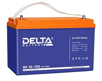 Аккумуляторная батарея Delta GX 12-100