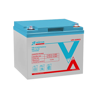 Аккумуляторная батарея Vektor Energy GPL 12-45S