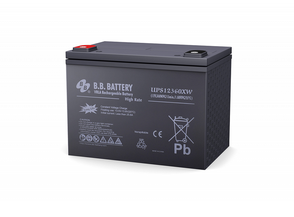 Аккумуляторная батарея B.B.Battery UPS 12360XW
