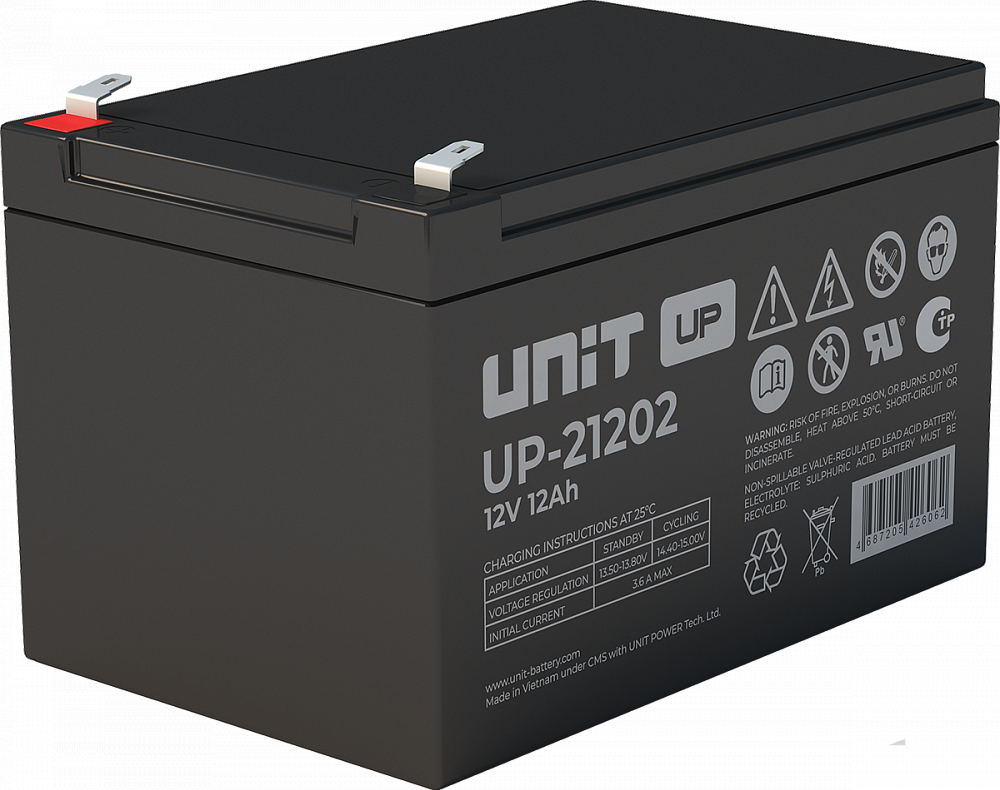 Аккумуляторная батарея UNIT UP-21202