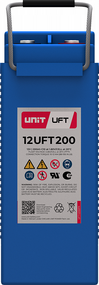 Аккумуляторная батарея UNIT 12UFT200