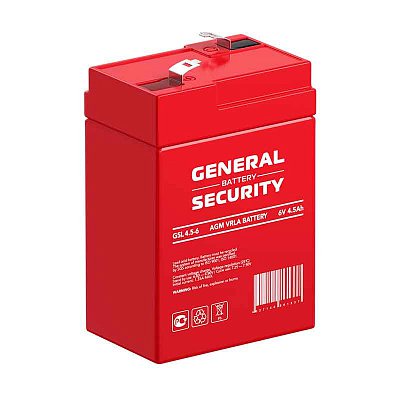 Аккумуляторная батарея General Security GSL4.5-6