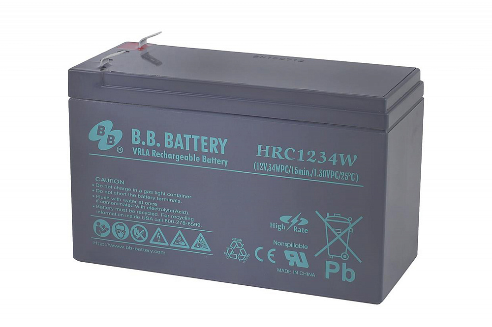 Аккумуляторная батарея B.B.Battery HRC 1234W
