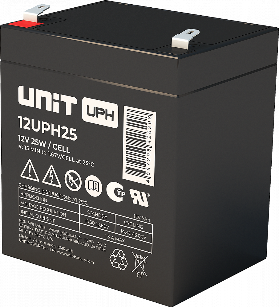 Аккумуляторная батарея UNIT 12UPH25