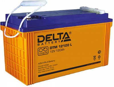 Аккумуляторная батарея Delta DTM 12120 L