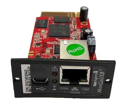 Карта удаленного управления SNMP DА806