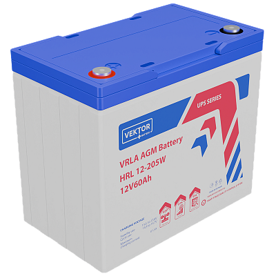 Аккумуляторная батарея Vektor Energy HRL 12-205W