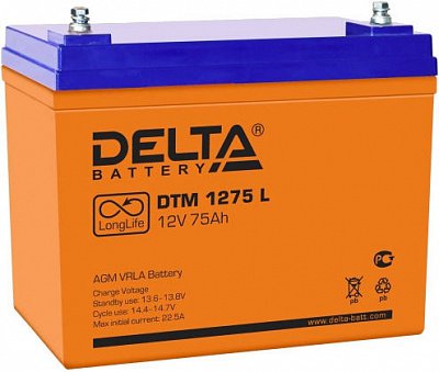Аккумуляторная батарея Delta DTM 1275 L