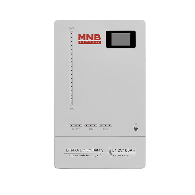 Аккумуляторная батарея MNB LFPW-51.2-100 LCD Touch (51.2В, 100 Ач, LiFePO4)
