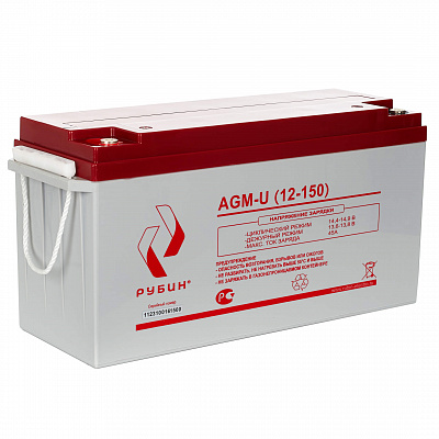 Аккумуляторная батарея Рубин AGM-U (12-150)