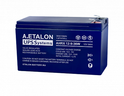 Аккумуляторные батареи ETALON AHRX 12-9-36W