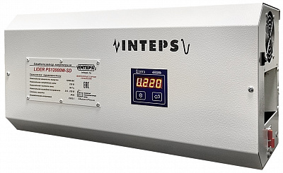 Стабилизатор напряжения LIDER PS 7500 W-SD