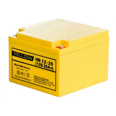 Аккумуляторная батарея Yellow HR 12-26