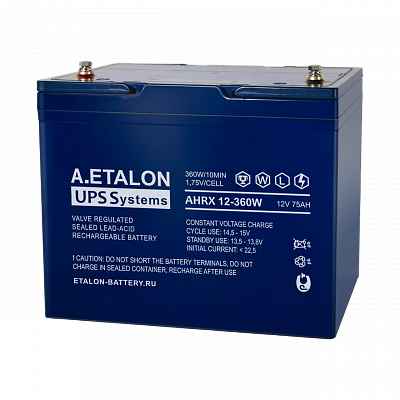 Аккумуляторные батареи ETALON AHRX 12-360W
