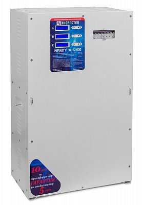 Стабилизатор напряжения Энерготех Infinity 12000x3