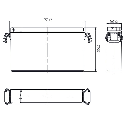 Аккумуляторная батарея MNB MR125-12FT