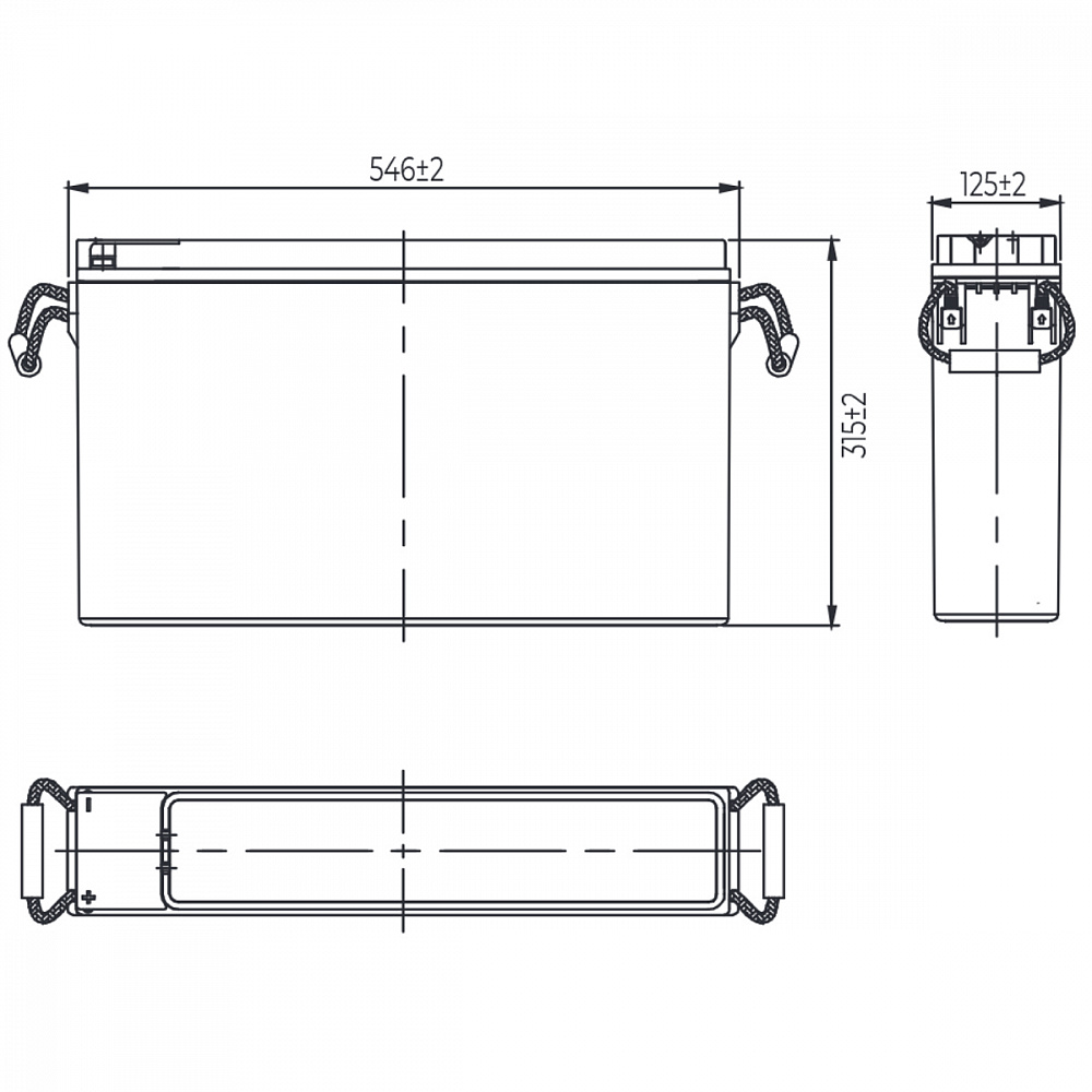 Аккумуляторная батарея MNB MR155-12FT