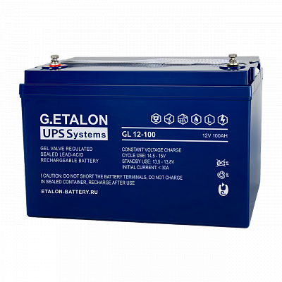 Аккумуляторные батареи ETALON GL 12-100