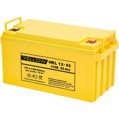 Аккумуляторная батарея Yellow HRL 12-65