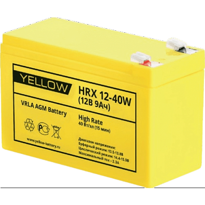 Аккумуляторная батарея Yellow HRX 12-40W
