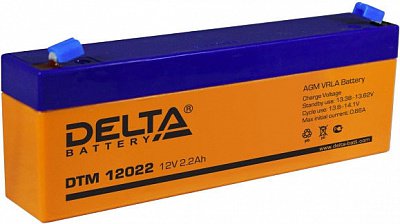 Аккумуляторная батарея Delta DTM 12022