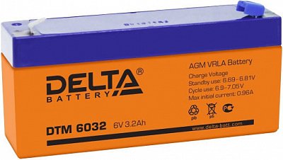 Аккумуляторная батарея Delta DTM 6032