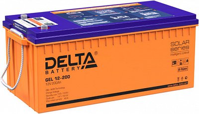 Аккумуляторная батарея Delta GEL 12-200