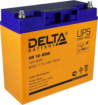 Аккумуляторная батарея DELTA HR 12-80W