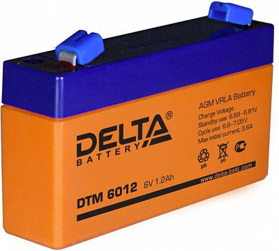 Аккумуляторная батарея Delta DTM 6012