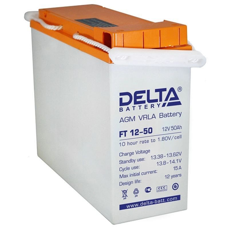 Аккумуляторная батарея Delta FT 12-50 M