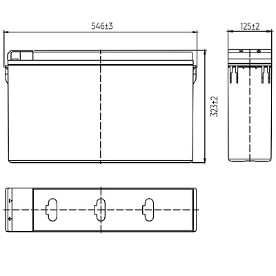 Аккумуляторная батарея MNB MR200-12FT