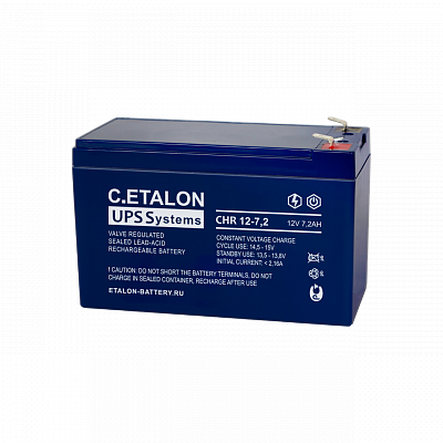 Аккумуляторные батареи ETALON CHR 12-7.2