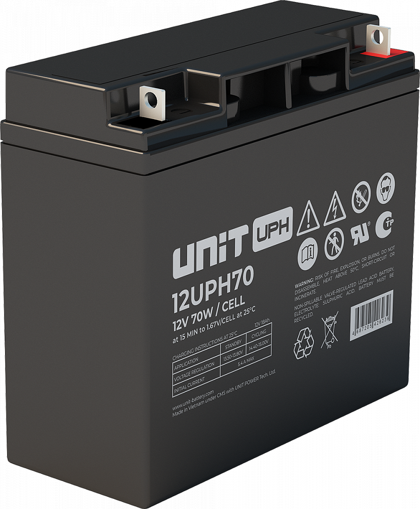 Аккумуляторная батарея UNIT 12UPH70