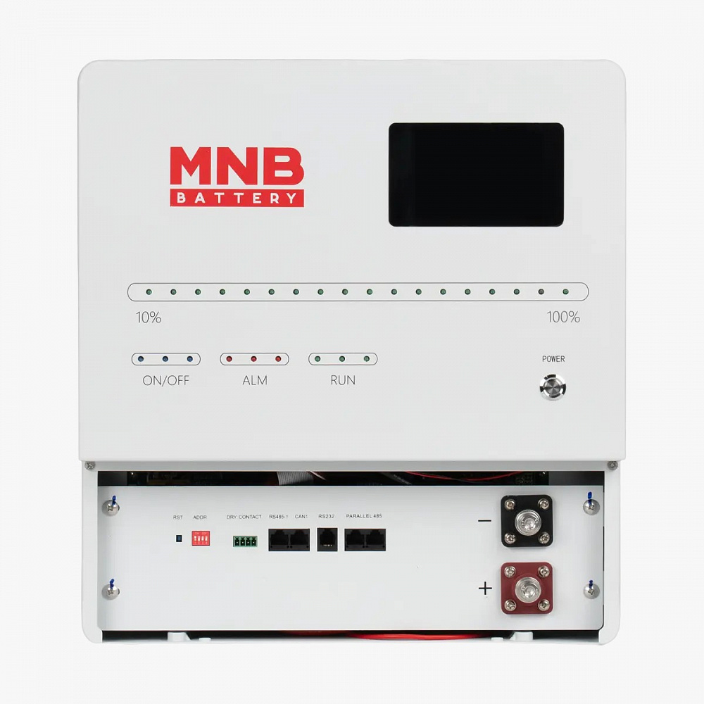 Аккумуляторная батарея MNB Battery LFPW-25.6-100 LCD Touch (25.6В, 100 Ач, LiFePO4)