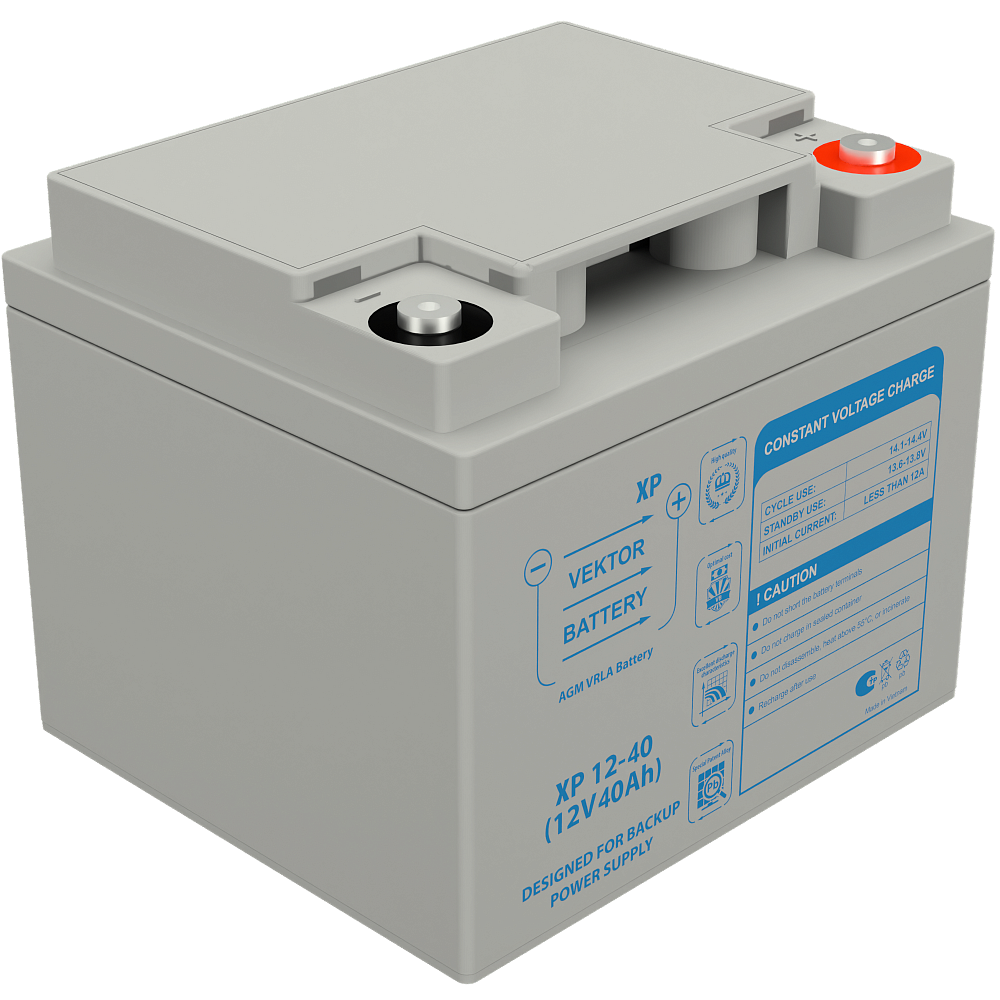 Аккумуляторная батарея Vektor Energy XP 12-40