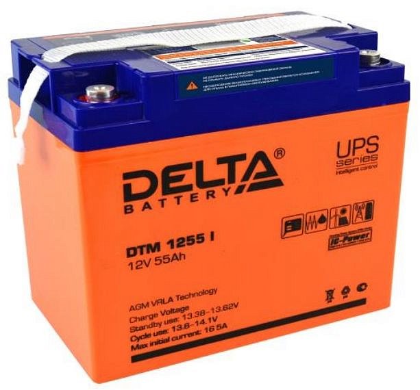 Аккумуляторная батарея Delta DTM 1255 I