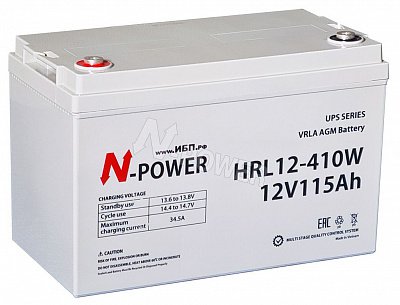 Аккумуляторная батарея N-Power HRL12-410W