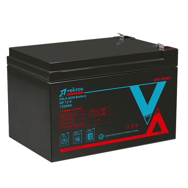 Аккумуляторная батарея Vektor Energy GP 12-9S