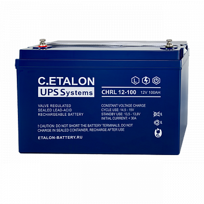 Аккумуляторные батареи ETALON CHRL 12-100